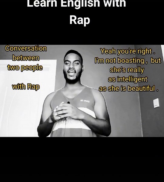 ‏Learn English with Rap and conversation