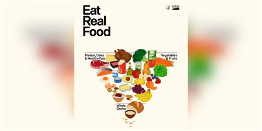 White House announces new food pyramid