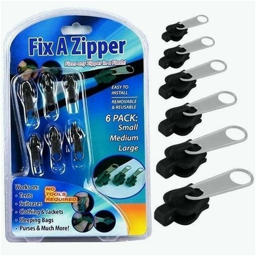 FDD International on Instagram: "😱Zipper broken No problem! With this easy-to-use Fix zipper you can repair split zippers, broken sliders and up to three missing zipper teeth! 🎁Get it now: https://bit.ly/zippullerus3"