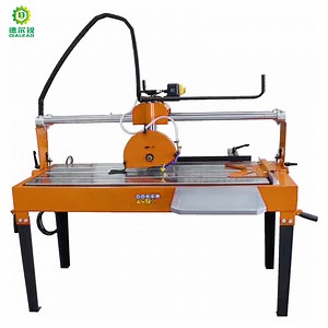 [Hot Item] Dialead Portable Stone Tile Manual and Automatic Marble Cutting Power Table Saw Machine