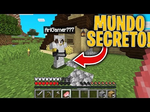 Encuentro el MUNDO SECRETO de MI NOVIA en MINECRAFT! 💎 ¡ME ATACA!