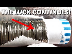COIN ROLL HUNTING SECOND HALF OF SUPER HOT NICKEL BOX! LET'S SEE WHAT WE CAN FIND!