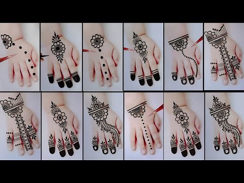 Stylish Baby Girl Mehndi Designs I Easy & Simple Mehndi Design | Kid's Mehndi Design | Mehndi