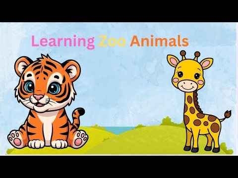 learning for toddlers | Counting Zoo Animals | Learn Numbers with Fun Zoo Friends for Kids