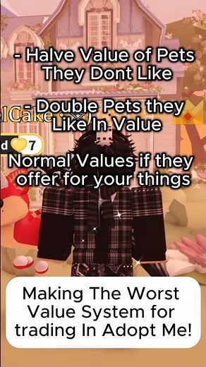The WORST Values In Adopt Me Trading! | #roblox #adoptme