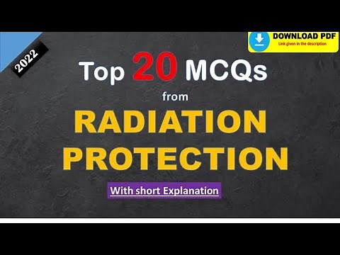 Top 20 Multiple Choice Question & Answers || Radiation Protection || Radiography Q&A