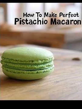 How To Make Pistachio Macarons at home the Ultimate Recipe #macarons #pastry #chefaamir