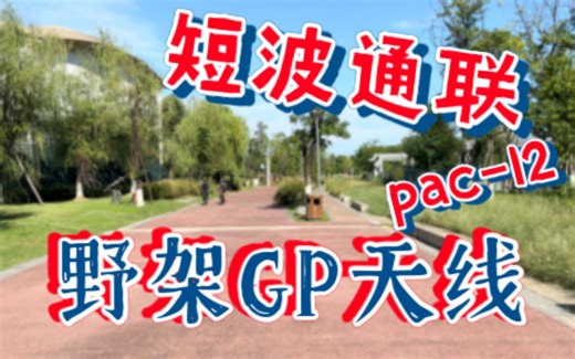 【新手向】短波户外野架分享/GP天线PAC12户外短波通联