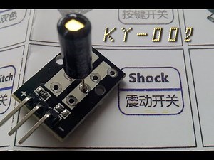Arduino: Sensor de vibración (KY-002 37in1 kit) | TechKrowd
