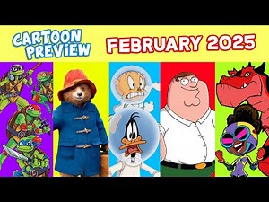 Every CARTOON MOVIE & SERIES in FEBRUARY 2025 (Looney Tunes, TMNT, Paddington, Pixar's Win or Lose)