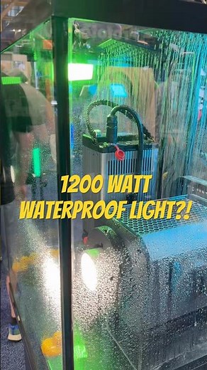 Checking out a 1200 watt waterproof light from Neewer 👀 gtfo