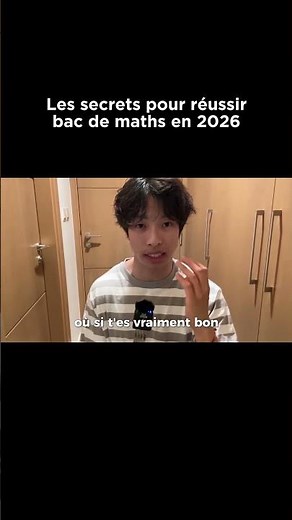 The secrets to passing the math baccalaureate exam in 2026 ✏️