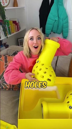 "Crocs Holes Hidden Secret ‼️😱 #Crocs #Facts"