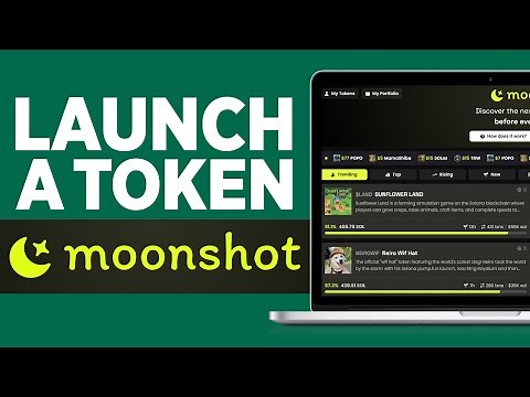 How To Launch A Token On Moonshot (Full Guide) | Create a Token on Dexscreener