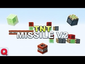 Minecraft - TNT Missile V2 // TNT Rakete/Bombe - (Quick) Tutorial 1.17