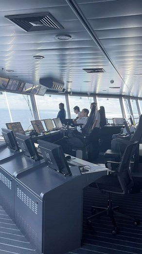 Sharing sea day views from the #navigationalbridge #carnivalcelebration #carnivalhorizon #cruiseships #cruising | Lee Fleet Cruise Director