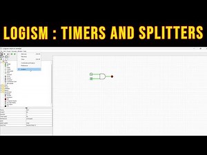 Logisim Tutorial part 2:Timers and Splitters