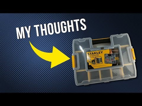 STANLEY SortMaster Organizer Box With Dividers - Review