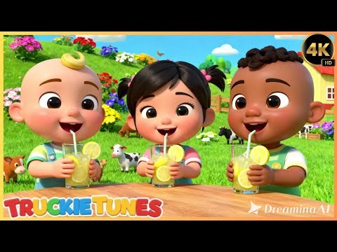 Lemon Juice Learning Song for Kids 🍋🥤 | Colors & Fun Drink Song 🎶👧🧒