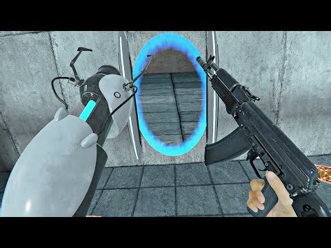 If Portal had guns - Bonelab