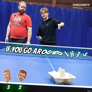 4.1K views · 128 reactions | 3 Extreme Ping Pong Skills | Pongfinity | Facebook