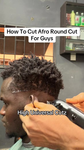 Master the Afro Round Cut: A Guide for Beginner Barbers