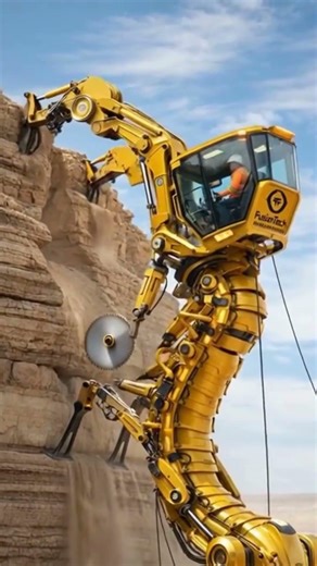 This Machine Should NOT Exist 😳 Climbing a Vertical Cliff Like a Monster