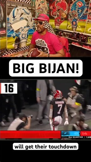 When Bijan Touches the ball, magic happens.