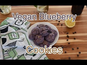 Trying TIK TOKS VEGAN BLUEBERRY COOKIES