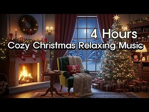 4HR Christmas Music | Relaxing Jazz Piano for Sleep & Focus