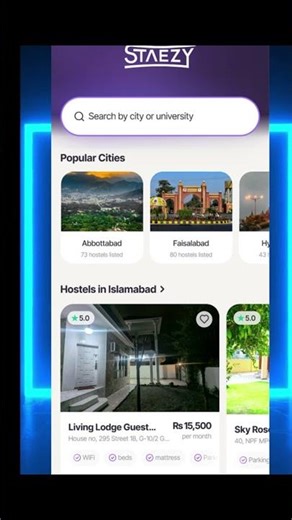 Introducing Staezy - Pakistan's First Student Hostel Booking Platform
