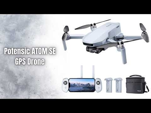 Potensic ATOM SE Drone Review | 4K EIS Camera & 62-Min Flight Time!