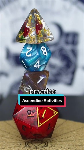 Unique Activities with a Floating D20 Dice