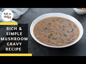 Easy Mushroom Gravy Recipe | Rich, Savory & Ready in 20 Minutes