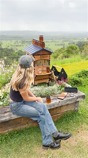 A morning honey harvest at Flow HQ 🌸 #flowhive #beekeeping #honey | Flow Hive