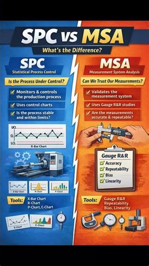 Difference between SPC and MSA
