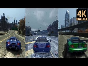 Need for Speed Most Wanted Remaster 2024 - 8K Skyboxes Textures - Ultra Realistic Graphics Mods