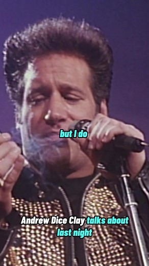 Andrew Dice Clay's Hilarious 1991 Stand-Up Routine