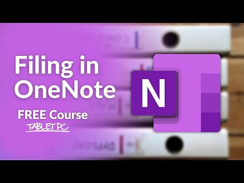 How to File Notes in OneNote for Windows 10
