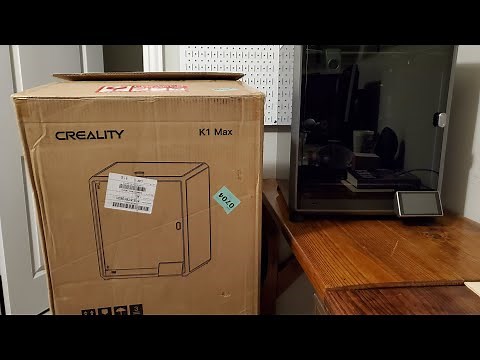 Creality K1 Max Initial Setup