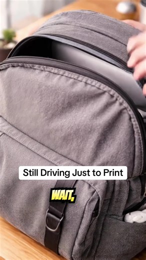 Still Driving Just to Print? Stop wasting time driving somewhere just to print one page. This portable wireless printer connects to your phone and prints shipping labels, documents, and notes instantly with no ink and no setup. Perfect for small business owners, resellers, and anyone who needs to print on the go. portable printer, wireless phone printer, thermal printer, shipping label printer, small business tools, work from anywhere, mobile office setup, TikTok shop finds #tiktokshop #portable