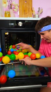 What a prank! He puts tiny balls on every corner 😆😂 | SMOL