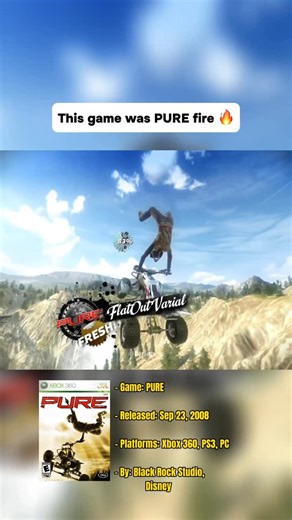 Brian on Instagram: "PURE Xbox 360 gameplay 🙌 This was a fast pace ATV racing game with tons of awesome courses, freestyle tricks and an incredible soundtrack that gave this game such a vibe. It was released on Xbox 360, PS3 and PC. . All gameplay footage on this post was played by me. Follow me here more of my gaming videos! ➡️ @brrian_o . . #fyp #foryoupage #retro #retrogaming #xbox #xbox360 #playstation #ps3 #nostalgia #memories #explorepage #tagafriend #daily #gaming #gamer #extremesports #