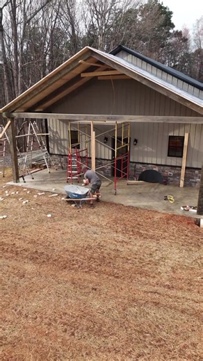 Wow, just look at this incredible before and after transformation of this stunning custom 2-car garage! Isn't it simply amazing? The final result is an absolute showstopper! If you're as excited as we are about creating your dream garage or any other metal building project, don't hesitate – call 888-277-7950 right now and speak to our top-notch building specialists at Direct Metal Structures! They'll be thrilled to help you bring your vision to life with their expertise and passion for excellenc