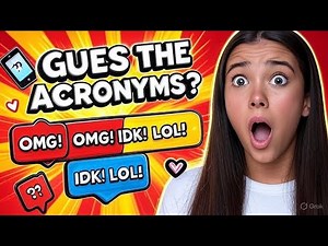 Guess the Acronyms 🤔 | Acronyms Quiz 📝 #quiz #acronyms #brainteasers