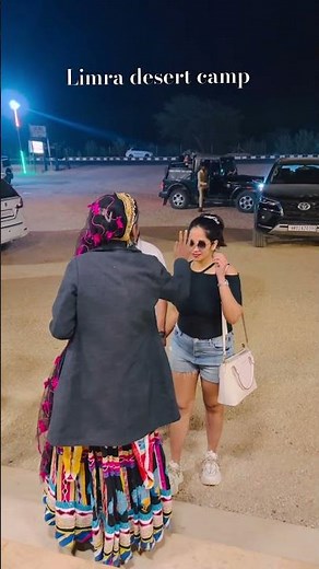 Unforgettable Rajasthani Welcome! Limra Desert Camp Highlights #youtubeshorts