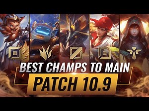 3 BEST Champions To MAIN For EVERY ROLE in Patch 10.9 - League of Legends Season 10