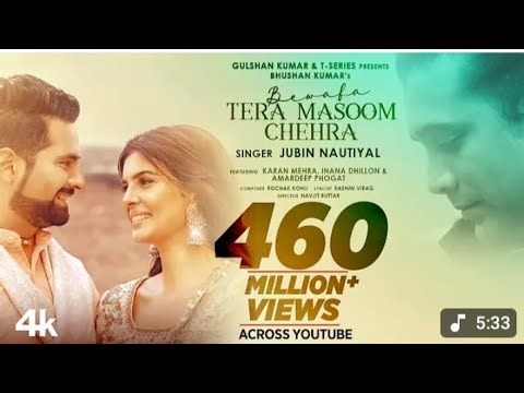 Bewafa Tera Masoom chehra full video song|bewafa Tera Masoom chehra ful song|#BewafaTeraMasoomChehra