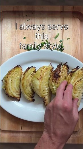 Sweet Roasted Cabbage