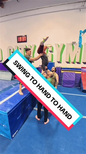 🆕 swing to hand-to-hand #acro #circusarts #circus